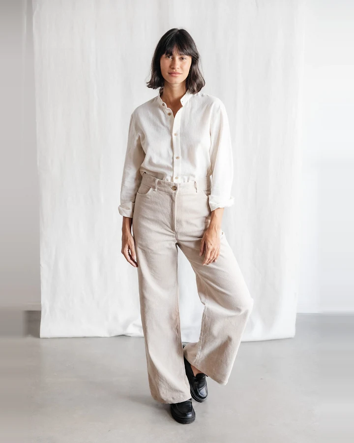 Jyoti - Fair Works Damen vegan Hose Tushar Beige