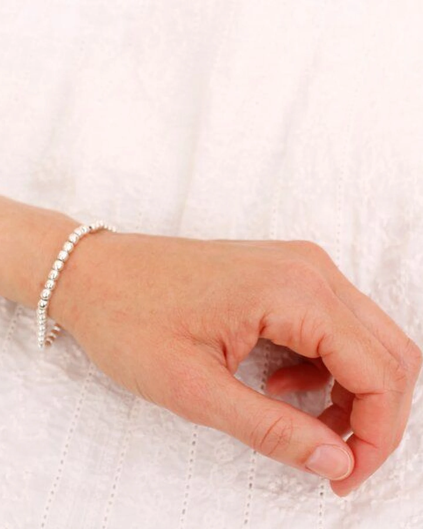 pakilia Silber Armband Erbschen Fair-Trade und handmade – Ansicht 2