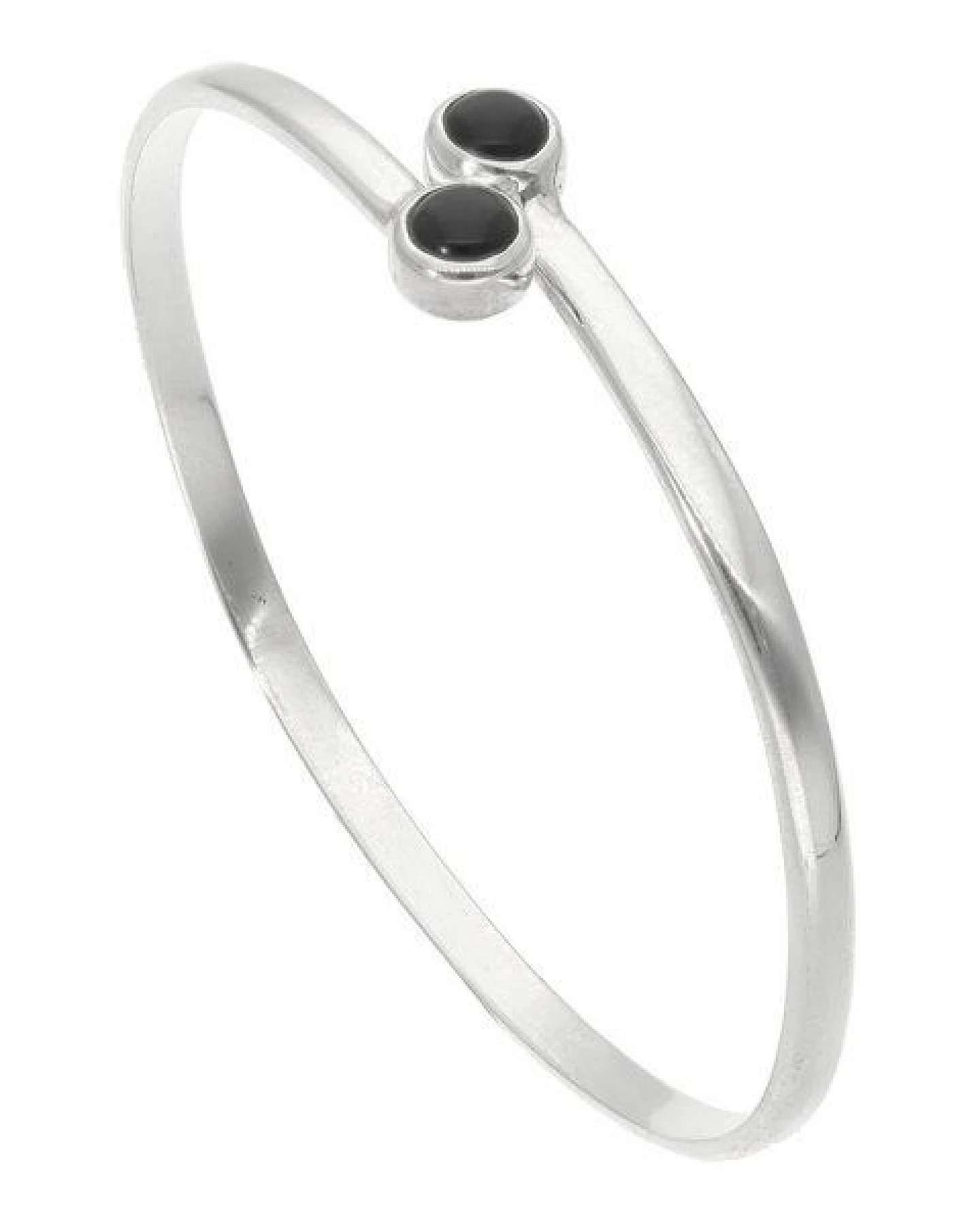 pakilia Silber Armband Obsidin Fair-Trade und handmade – Ansicht 2