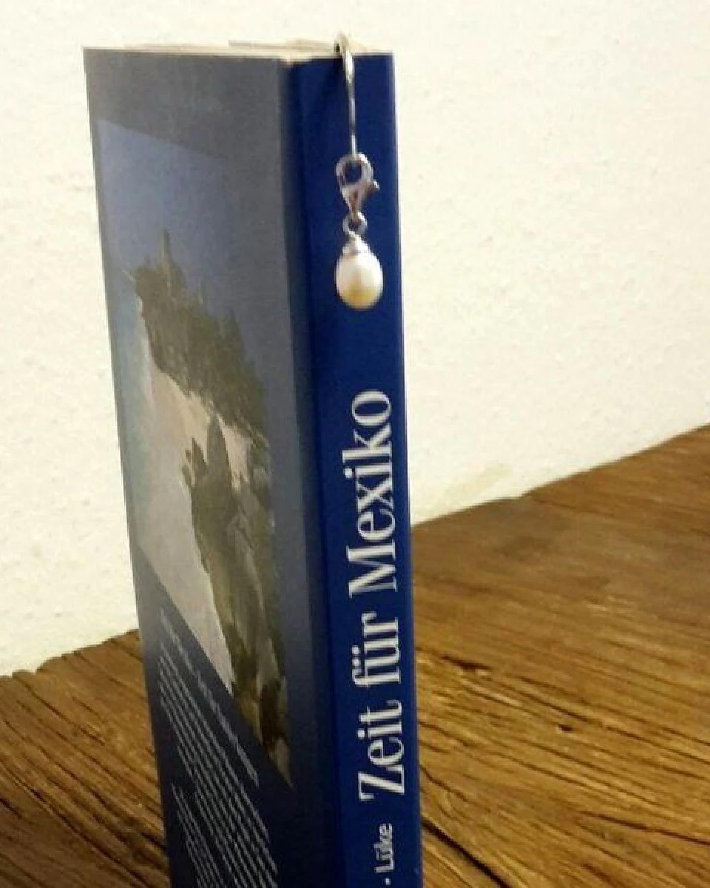 pakilia Silber Charm-Anhänger Perlentropfen Fair-Trade und handmade – Ansicht 2