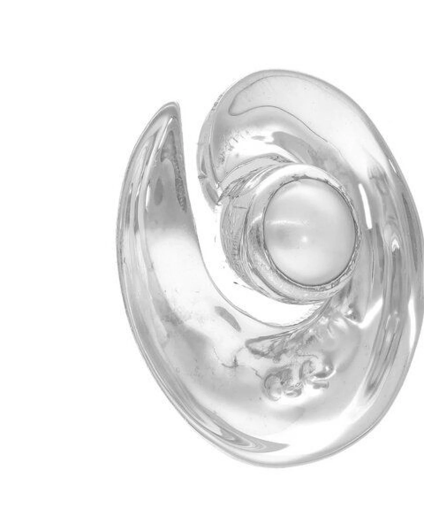 pakilia Silber Kette helikale Perle Fair-Trade und handmade – Ansicht 3