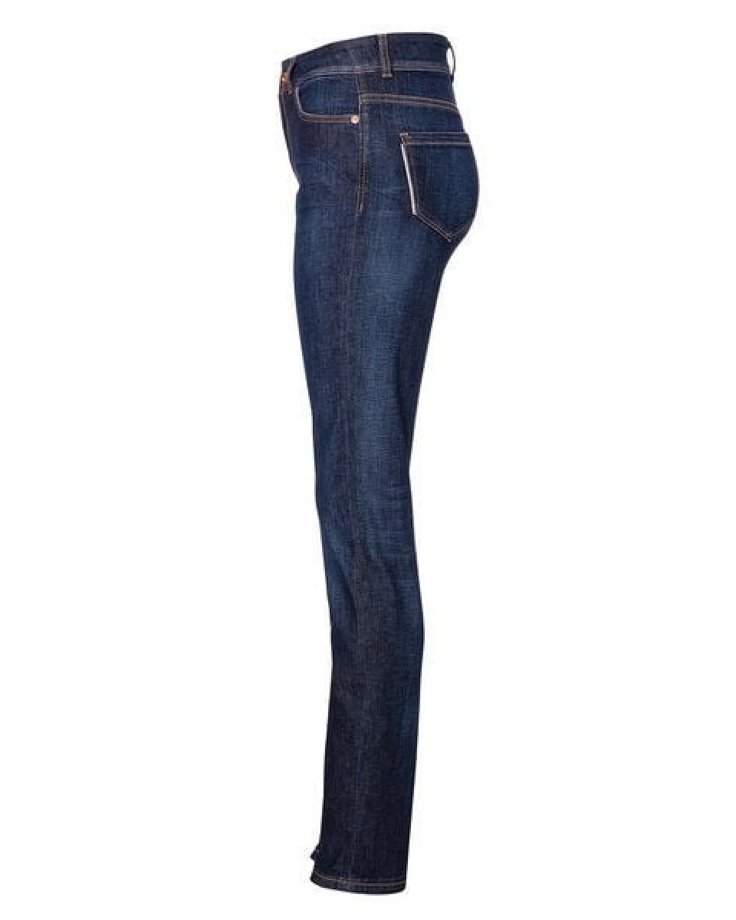 goodsociety Womens High Rise Slim Jeans Kyanos – Ansicht 2