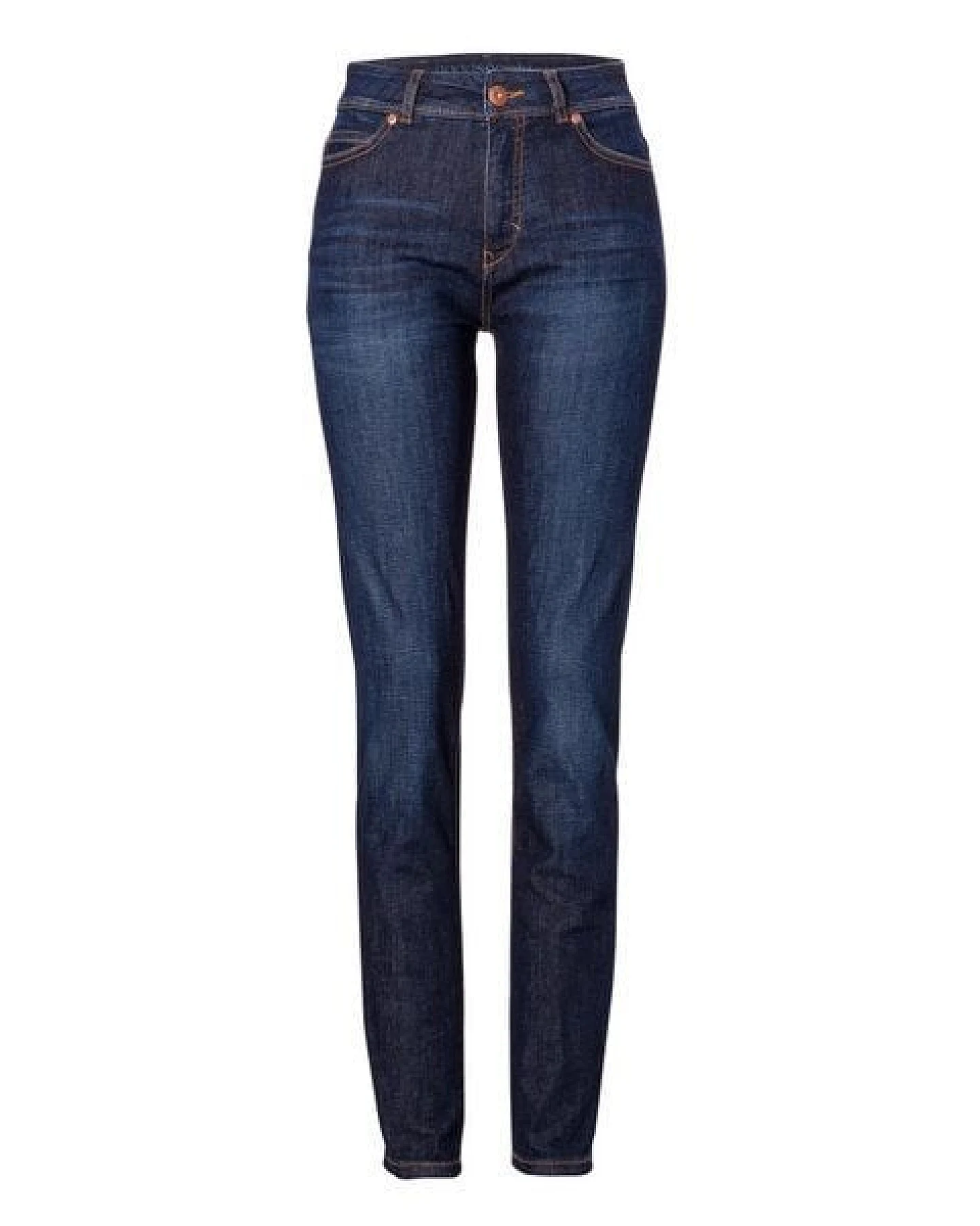 goodsociety Womens High Rise Slim Jeans Kyanos – Ansicht 3