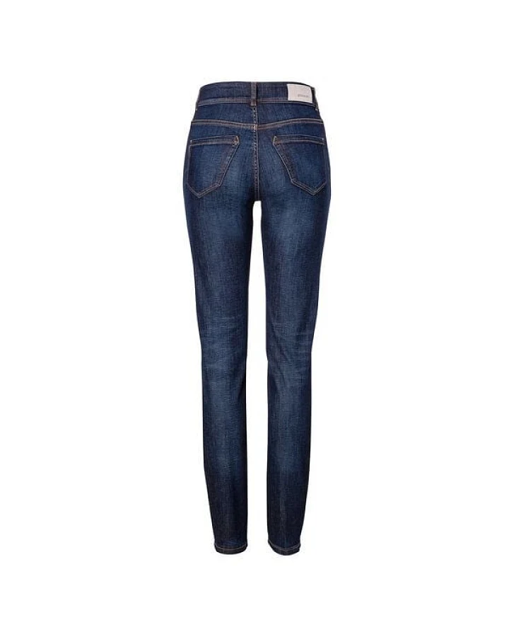 goodsociety Womens High Rise Slim Jeans Kyanos