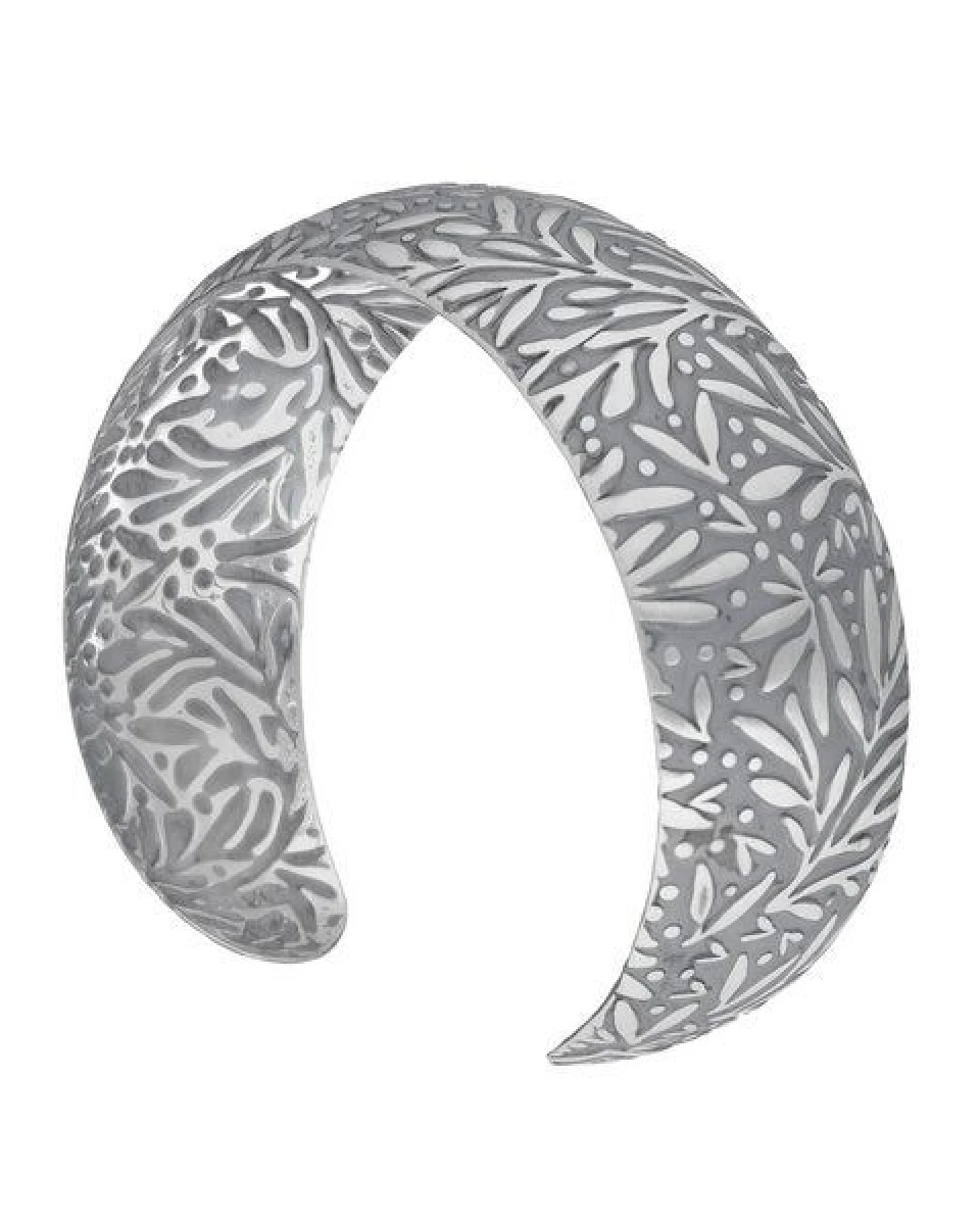 pakilia Silber Armband Blättermuster Fair-Trade und handmade – Ansicht 2