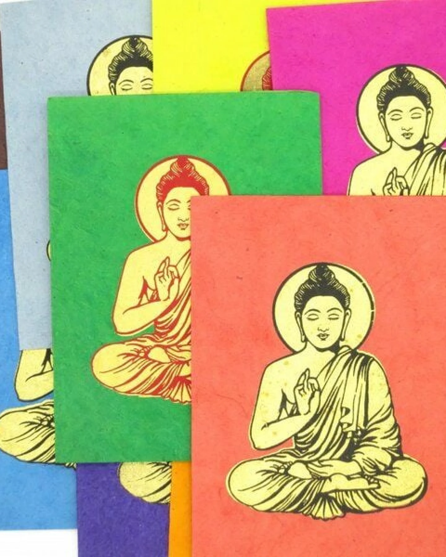 Just Be Briefkarte Buddha – Ansicht 2