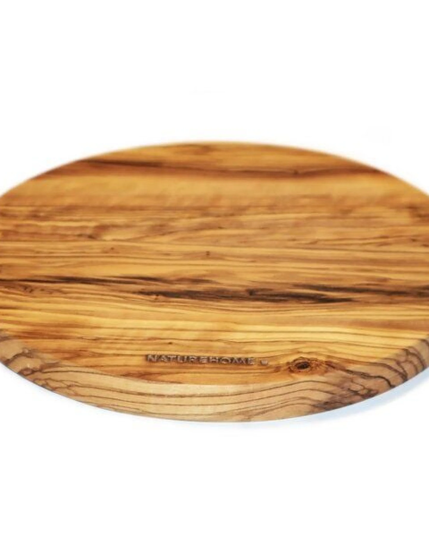 NATUREHOME Olivenholz Schneidebrett Olivenholz massiv Ø 20-35 cm – Ansicht 4