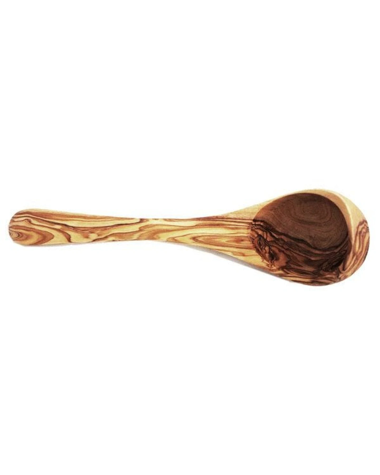 NATUREHOME Saunakelle Suppenkelle Schöpflöffel aus Olivenholz 25 oder 35 cm – Ansicht 4