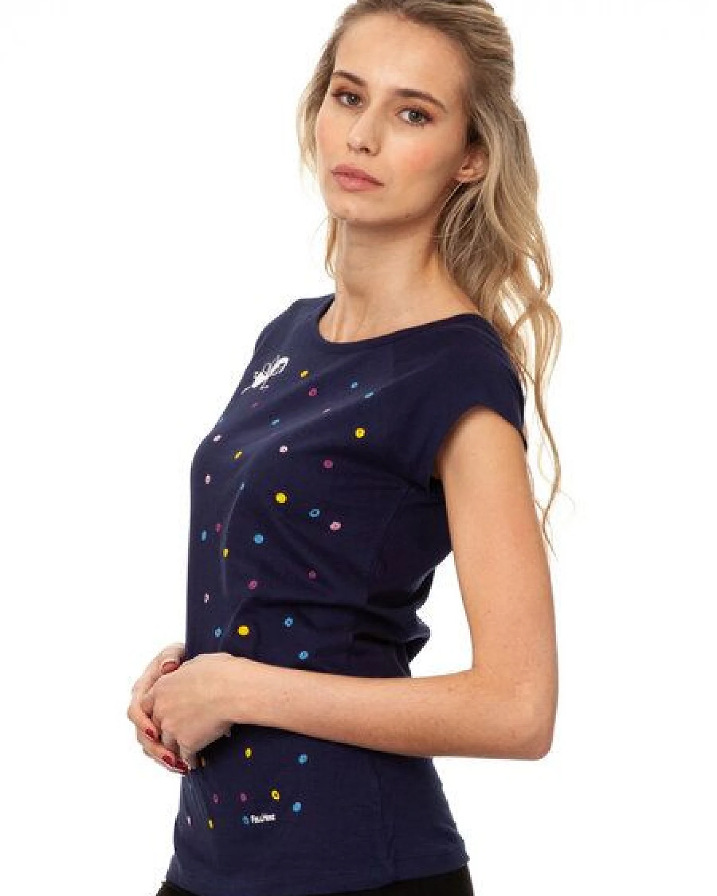 FellHerz Damen T-Shirt Konfettimädchen Bio Fair – Ansicht 2