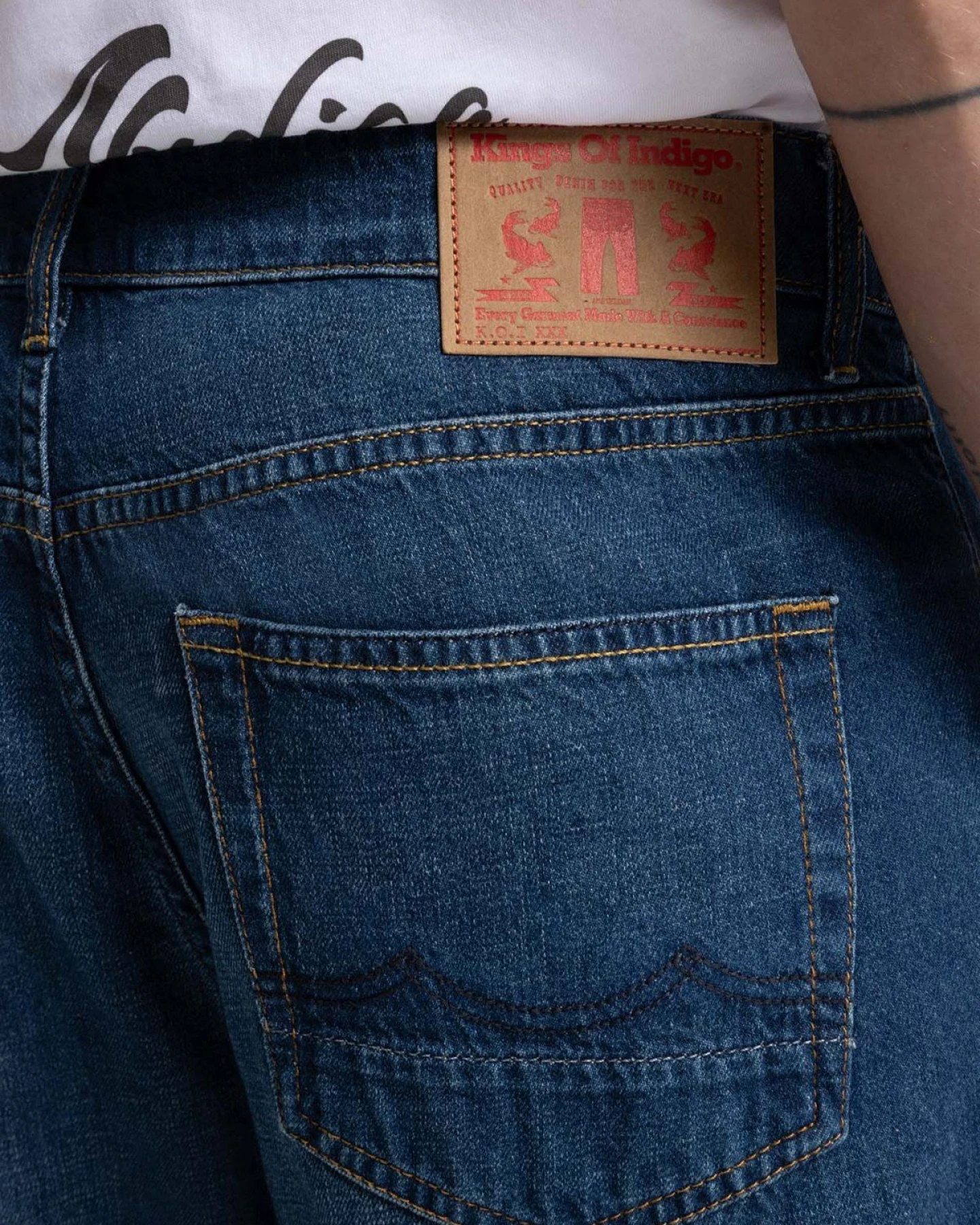 Jeans Sushan Hopcete Electric Dark – Ansicht 5