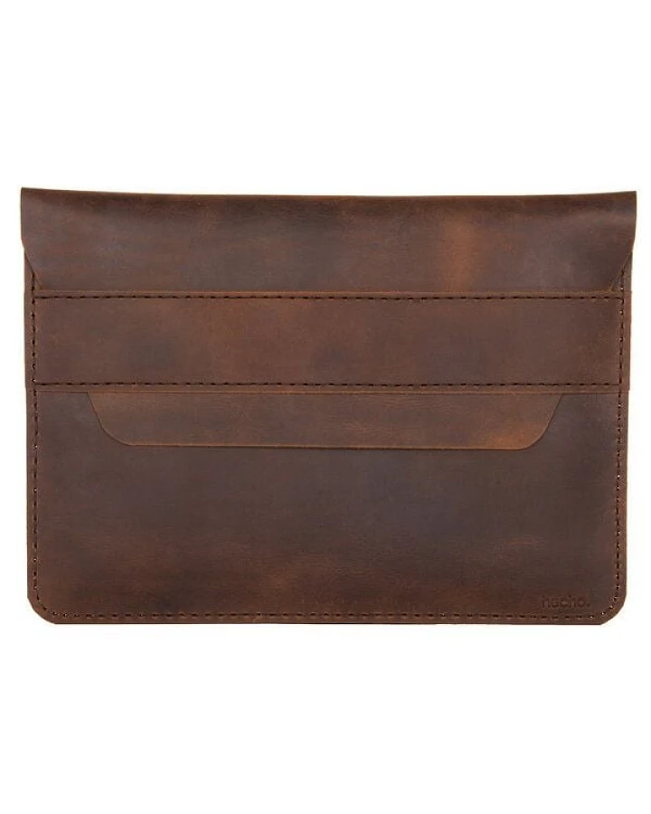 hecho. Ledertasche "Fernando" für MacBook 12" (Tasche, Hülle, Cover, Sleeve)