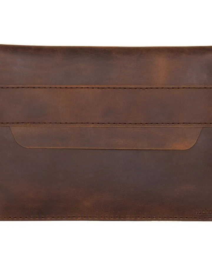 hecho. Ledertasche "Fernando" für MacBook Pro 13" 2016, 2017, 2018 & 2019 (Tasche, Hülle, Cover)