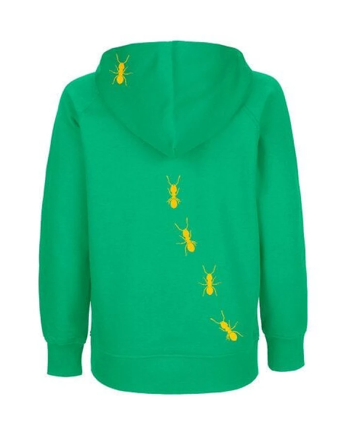 HANDGEDRUCKT "Ameisen" Kinder-Hoody