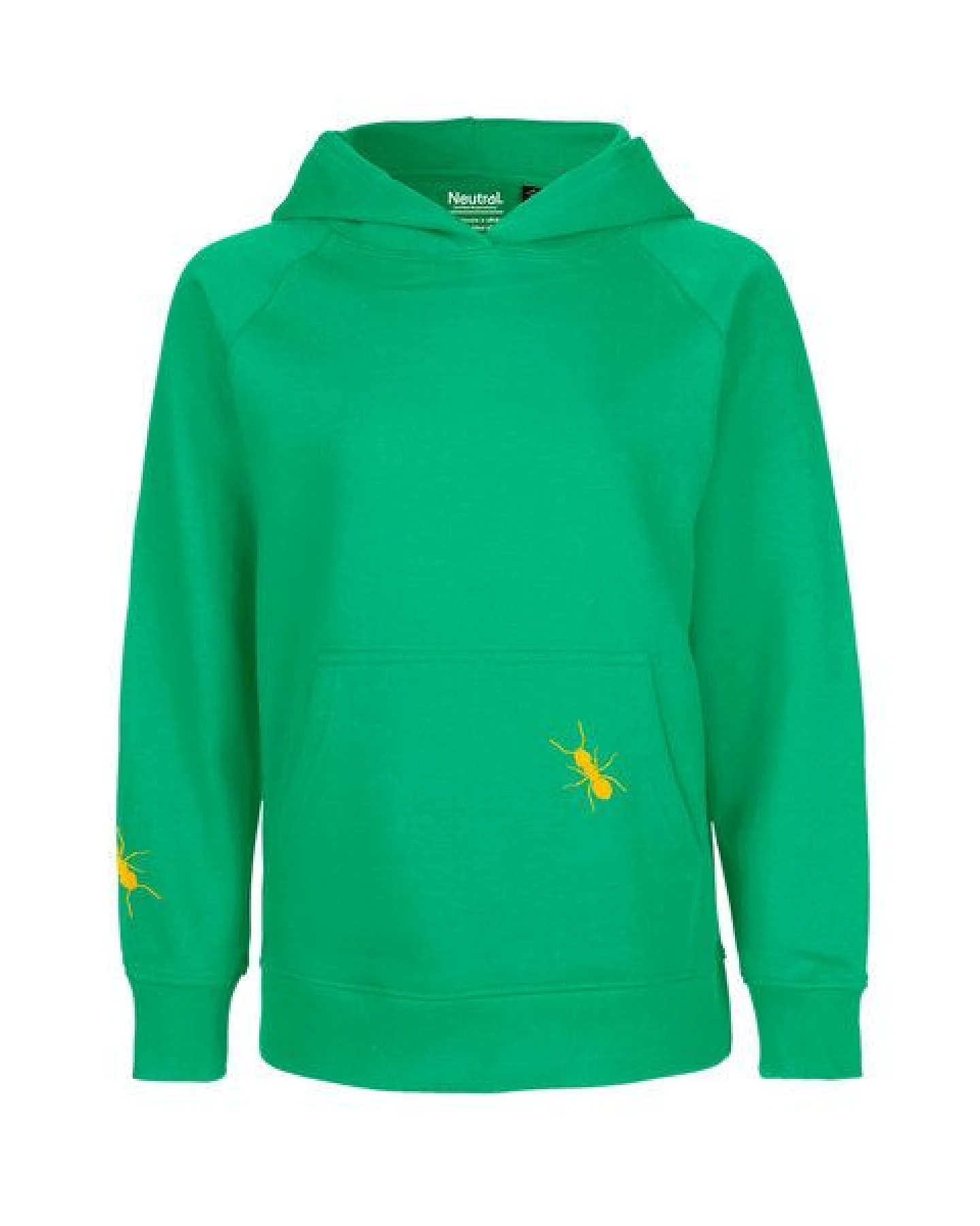 HANDGEDRUCKT "Ameisen" Kinder-Hoody – Ansicht 2