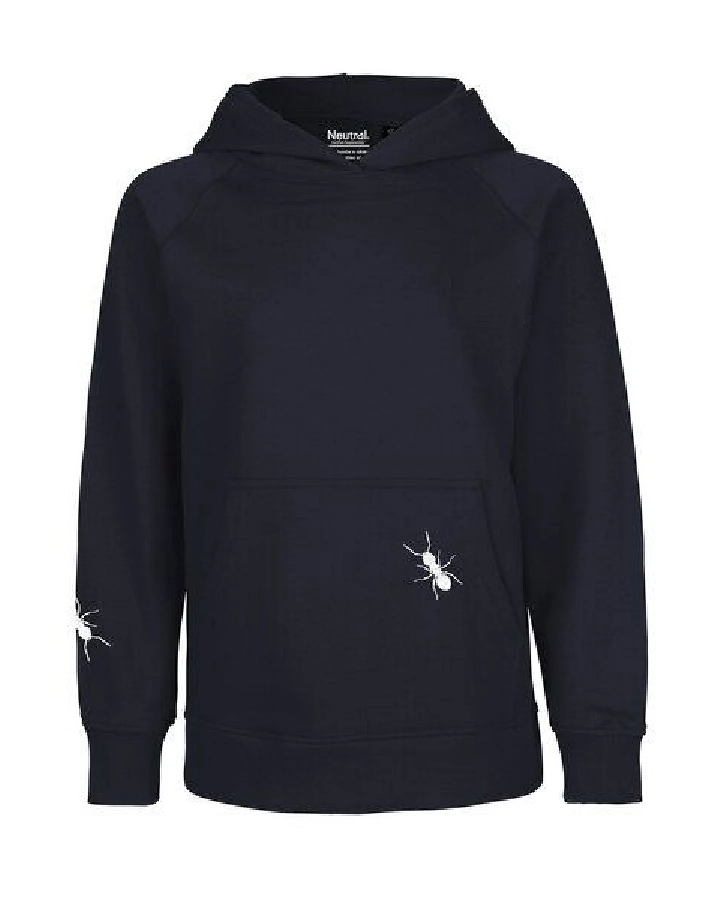 HANDGEDRUCKT "Ameisen" Kinder-Hoody – Ansicht 2
