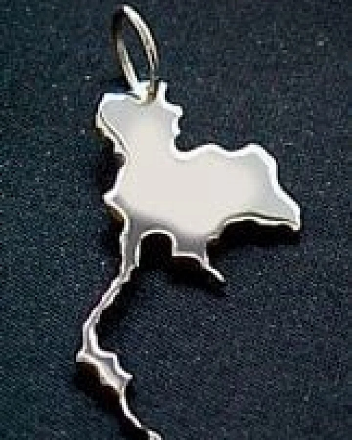 S.W.w. Schmuckwaren THAILAND Kettenanhänger in 925 Silber