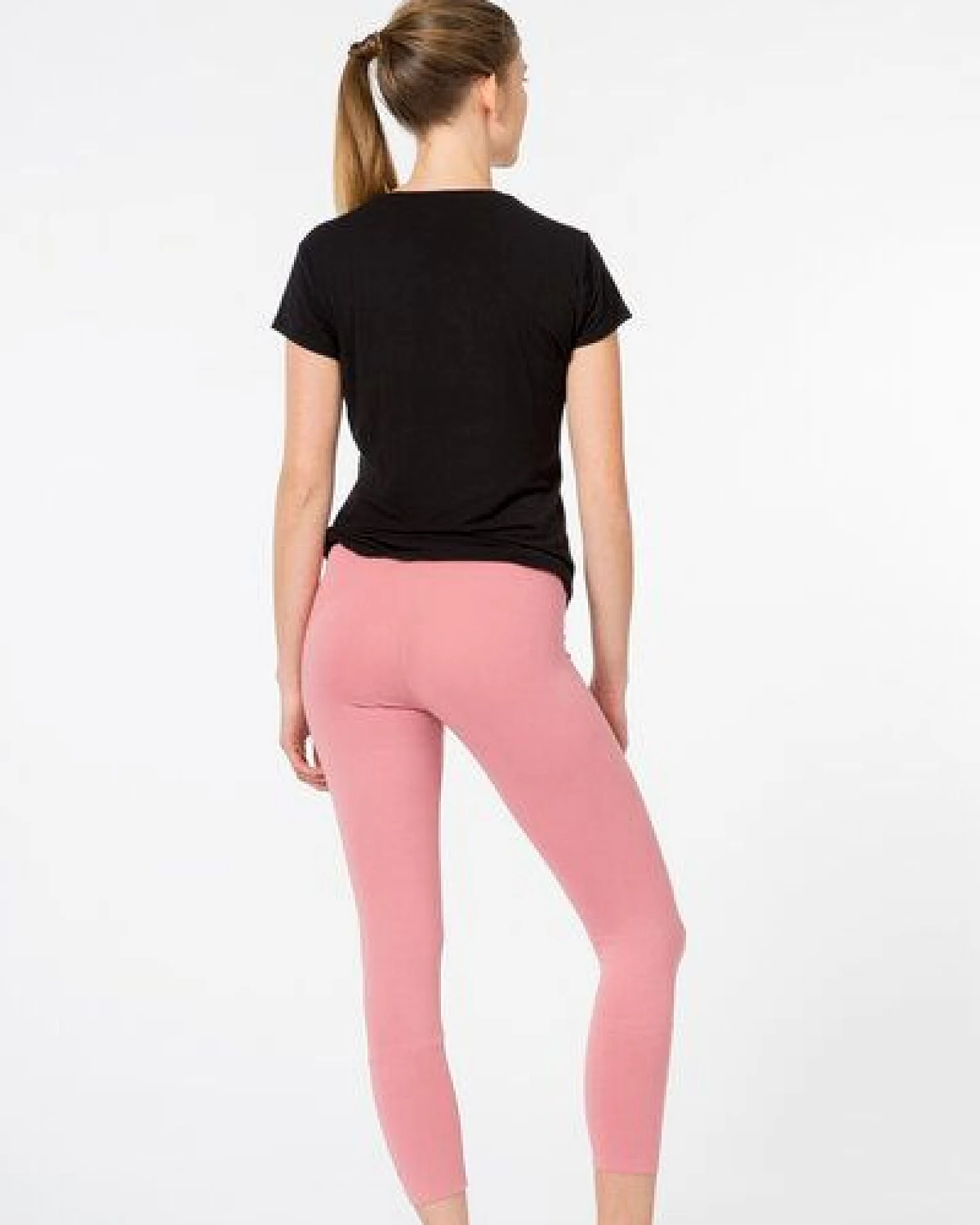YOIQI Yoga Leggings aus Bio-Baumwolle 7/8 Länge – Ansicht 2