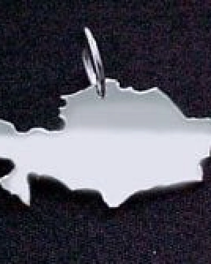 S.W.w. Schmuckwaren KASACHSTAN Kettenanhänger in 925 Silber