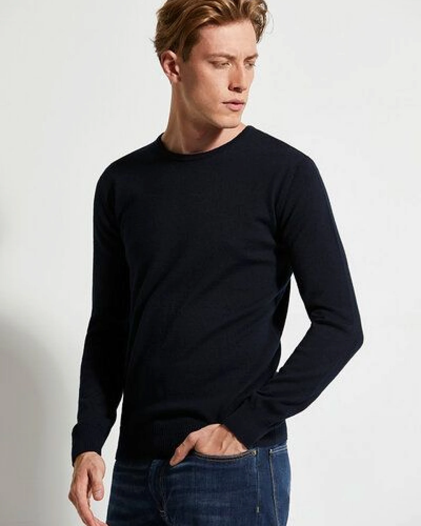 Wunderwerk Herren Rundhals Pullover aus 100% Biobaumwolle "Core crewknit co male" – Ansicht 4