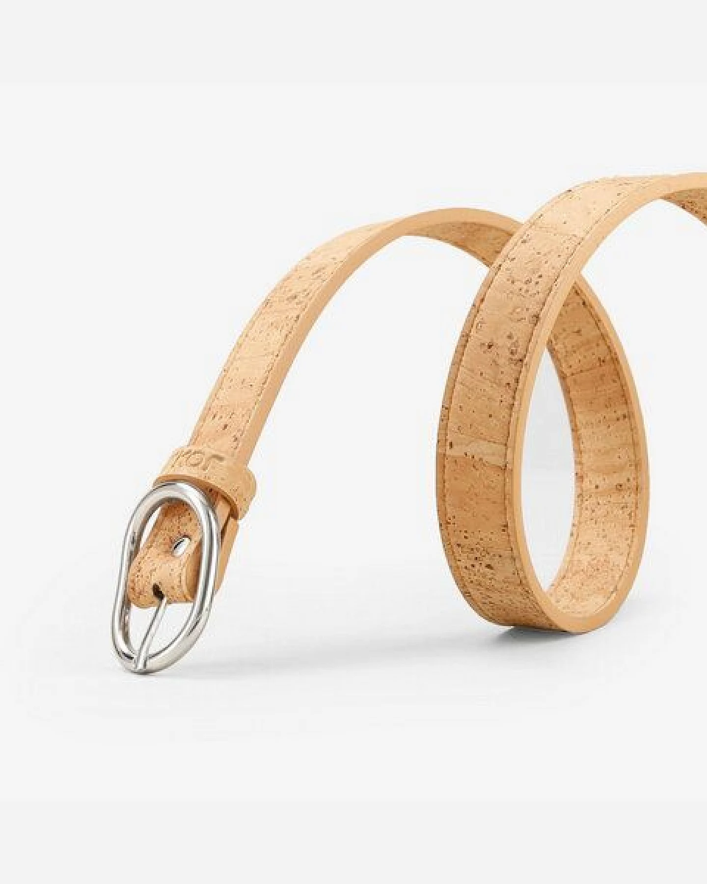 corkor Schmaler Gürtel aus Kork - 2,5cm Breit - CK256 – Ansicht 3