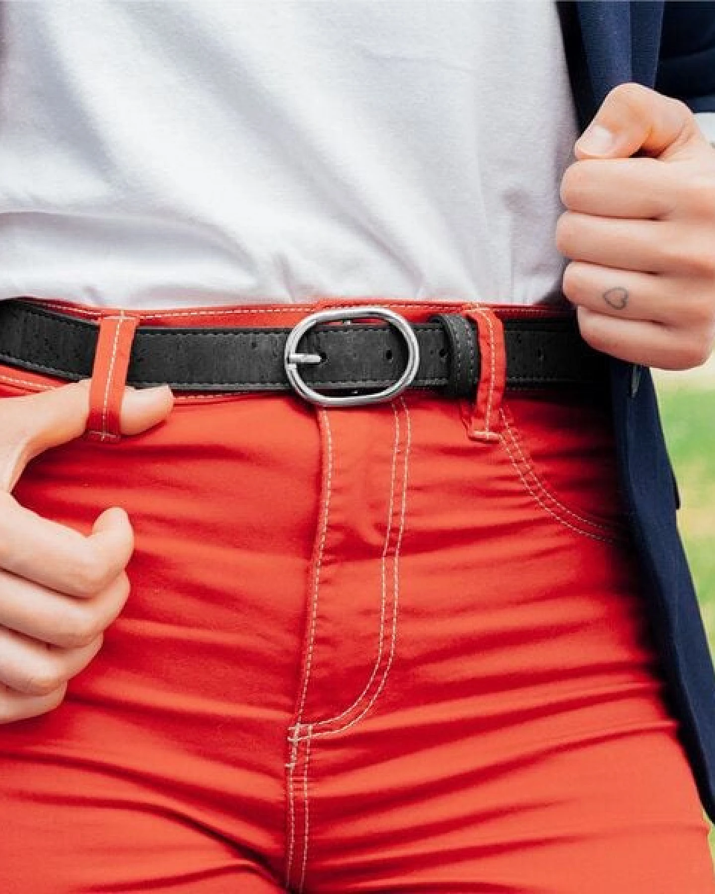 corkor Kork Gürtel 2,5 cm Breite – Ansicht 3