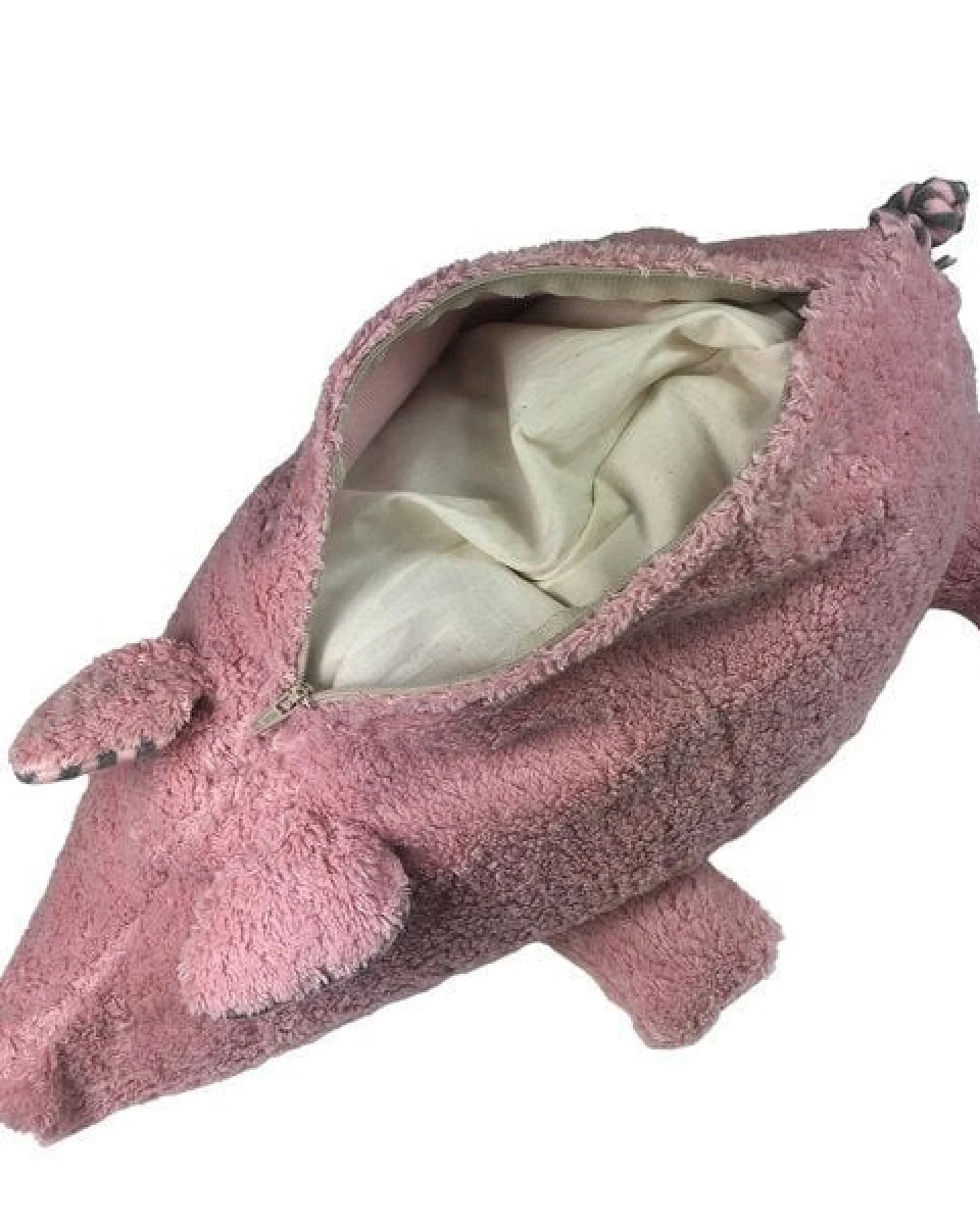 Pat und Patty Bio Kuschelkissen "Schwein", rosa, 100 % Baumwolle kbA/GOTS – Ansicht 3