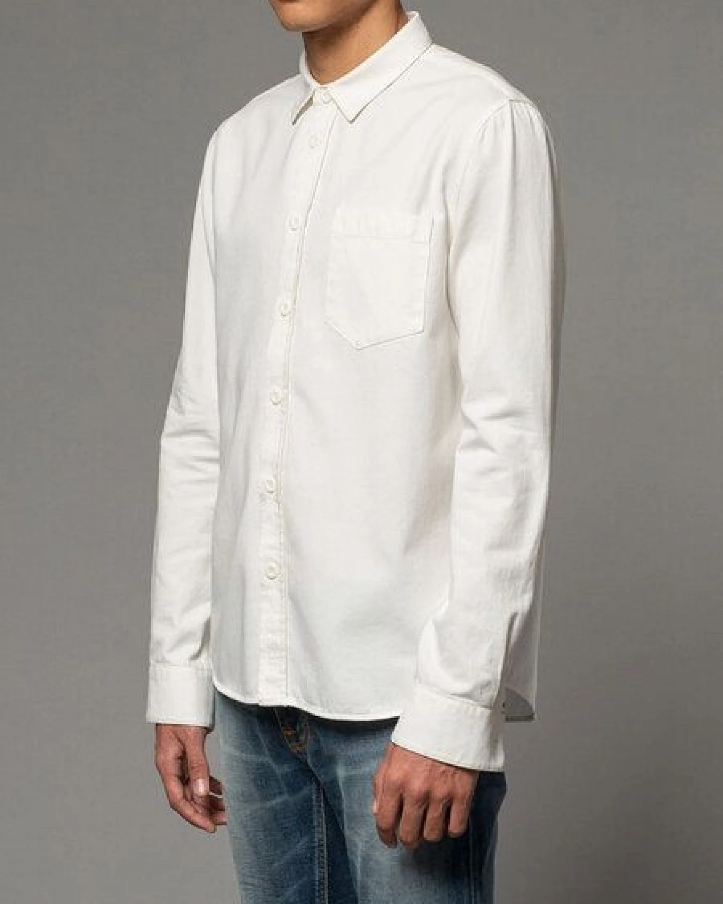 Nudie Jeans Hemd Henry Pigment Dyed – Ansicht 2
