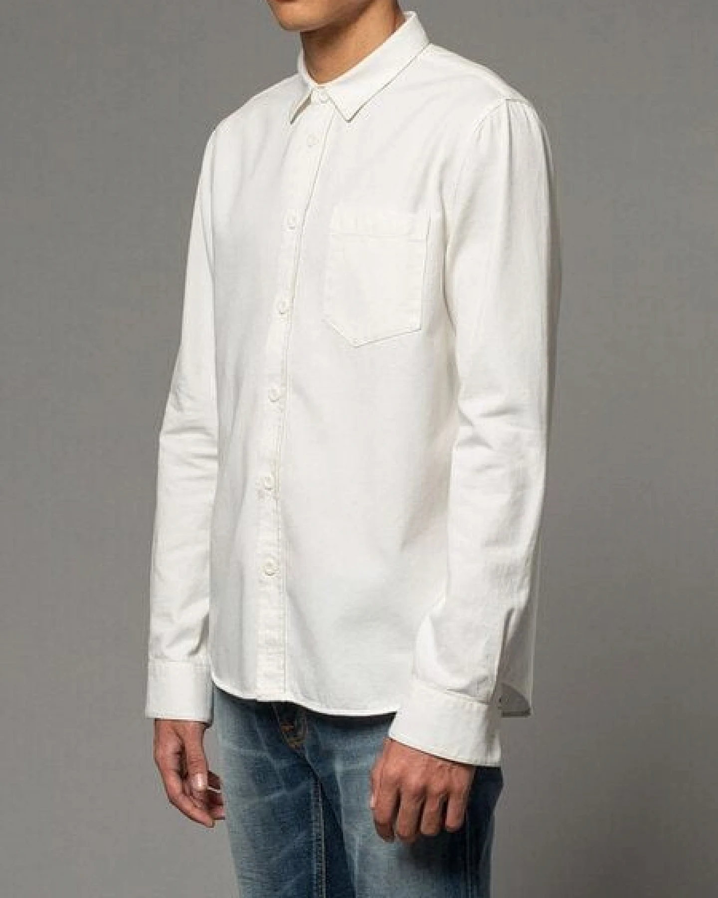 Nudie Jeans Hemd Henry Pigment Dyed – Ansicht 2