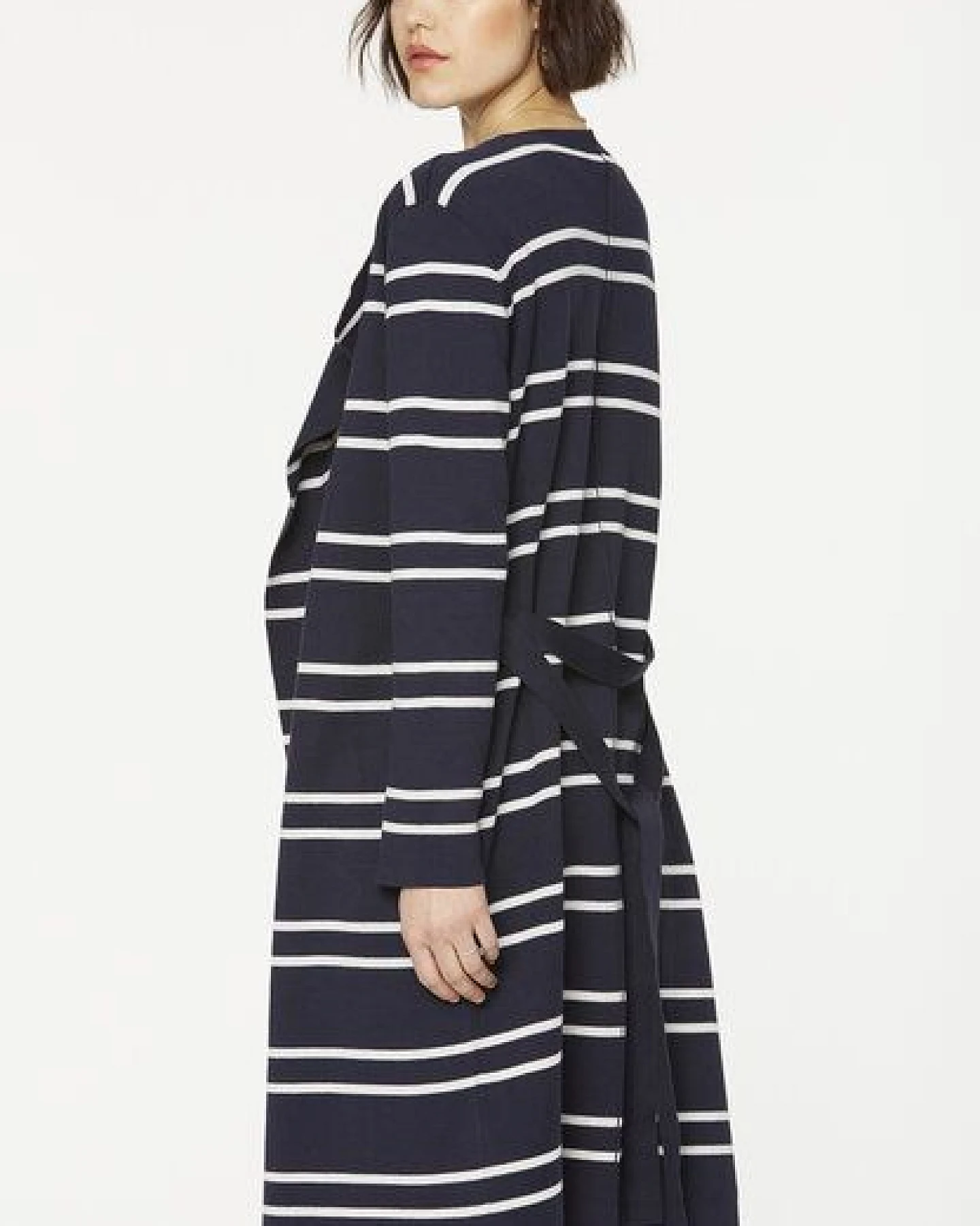 ARMEDANGELS SEVAAL STRIPES - Damen Longcardigan aus Bio-Baumwolle – Ansicht 2