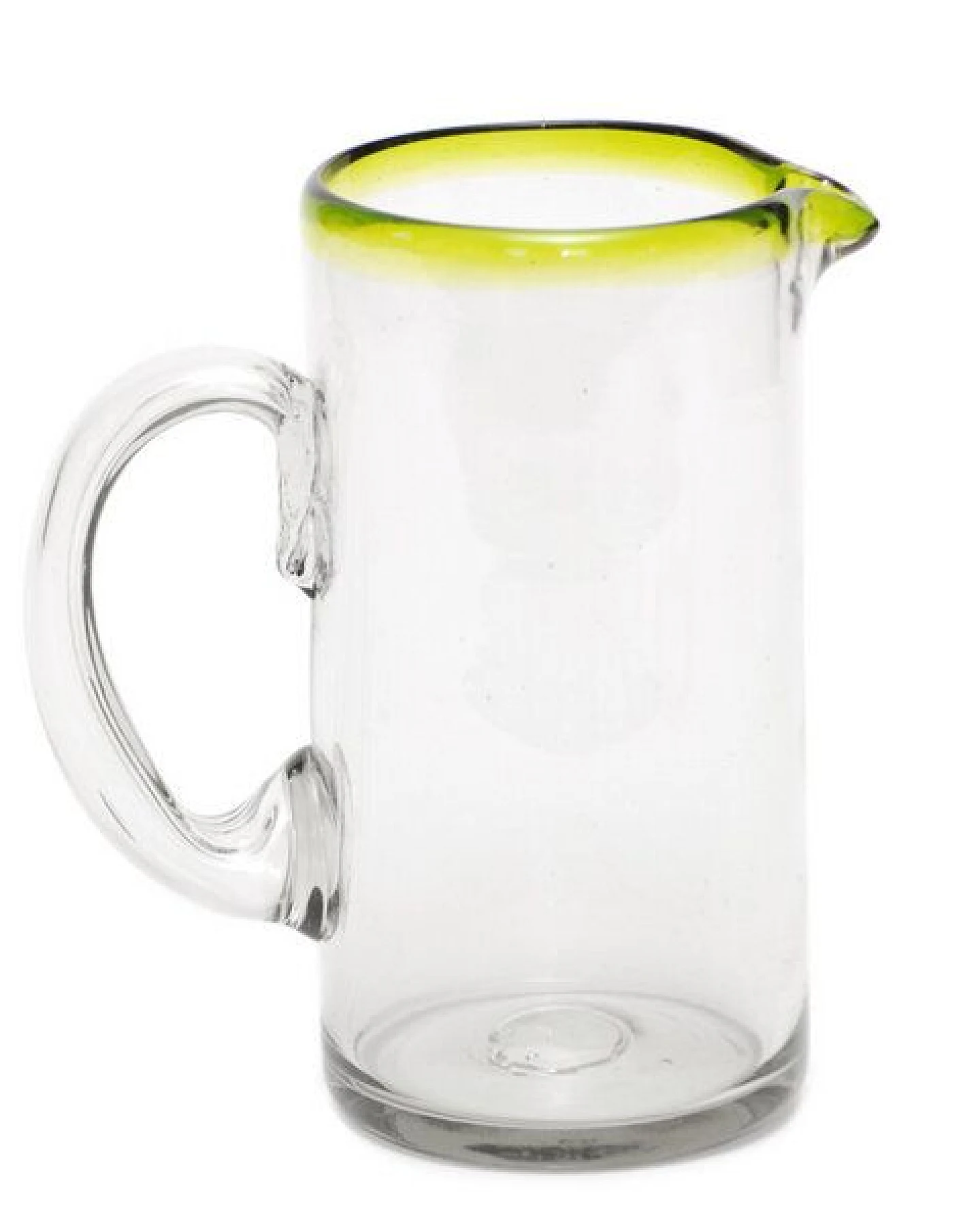 GLOBO Fair Trade Krug LIMONADA aus Recyclingglas, mundgeblasen, verschiedene Designs – Ansicht 2