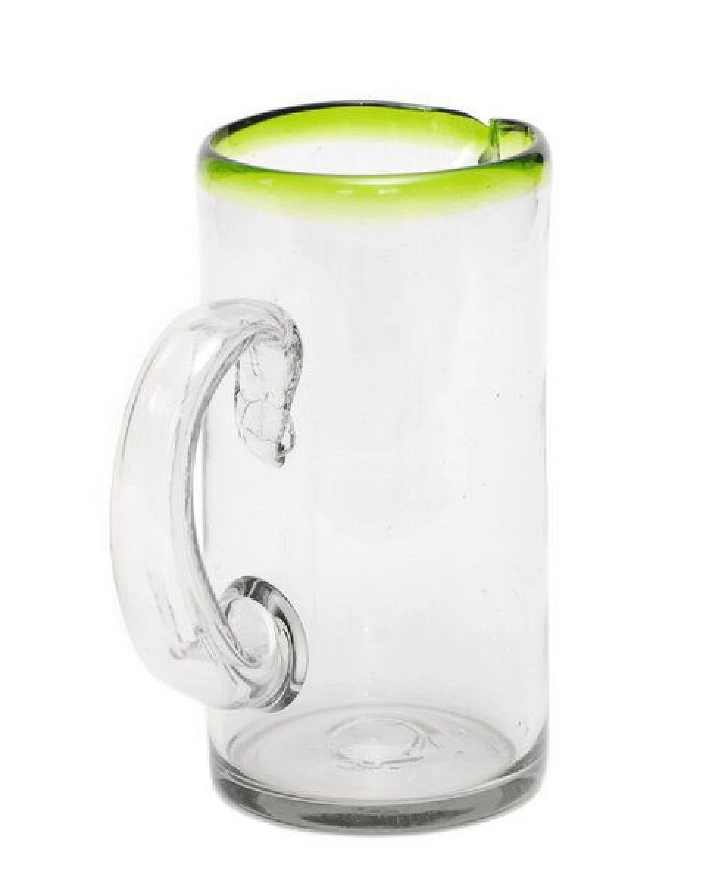 GLOBO Fair Trade Krug LIMONADA aus Recyclingglas, mundgeblasen, verschiedene Designs – Ansicht 3