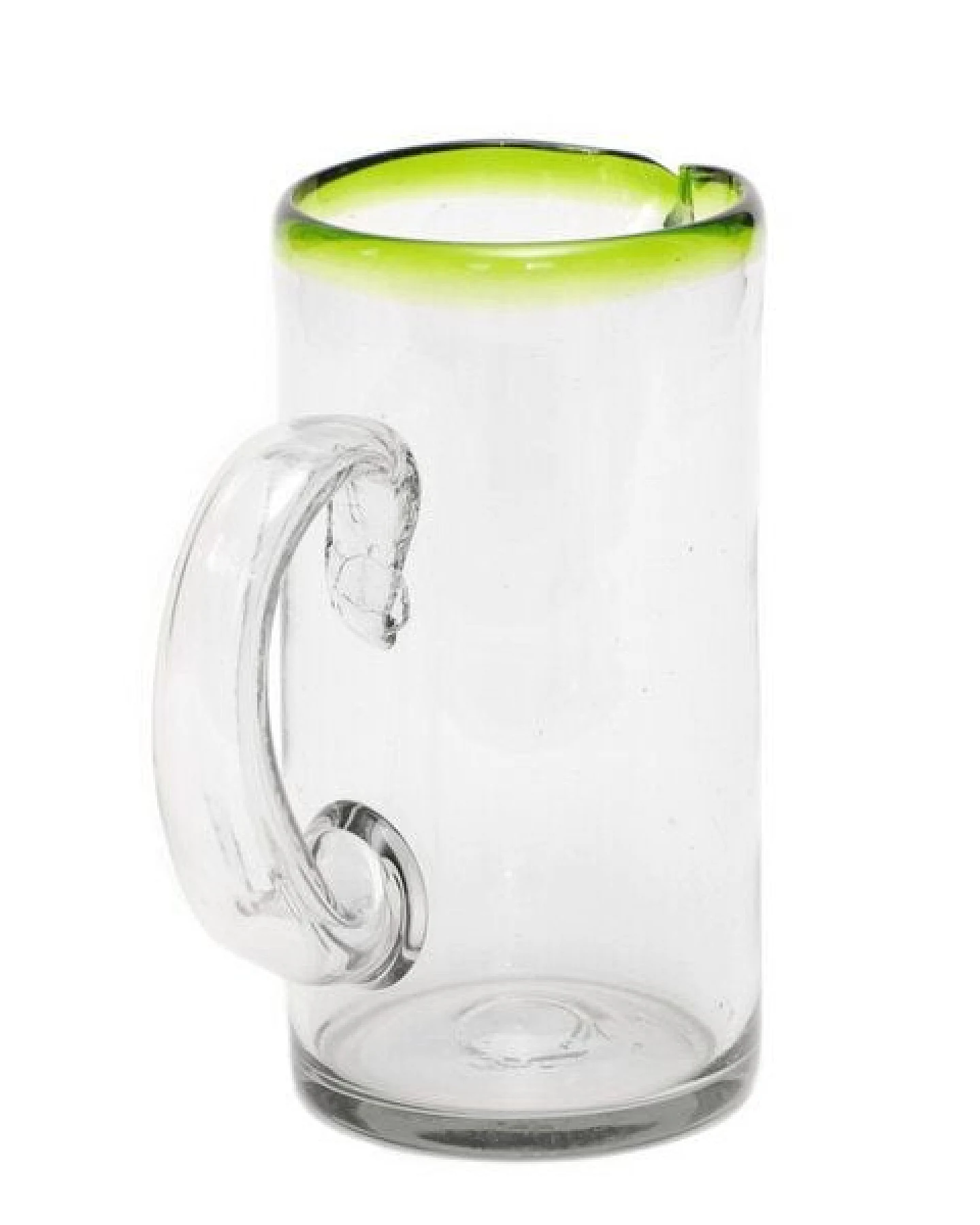 GLOBO Fair Trade Krug LIMONADA aus Recyclingglas, mundgeblasen, verschiedene Designs – Ansicht 3