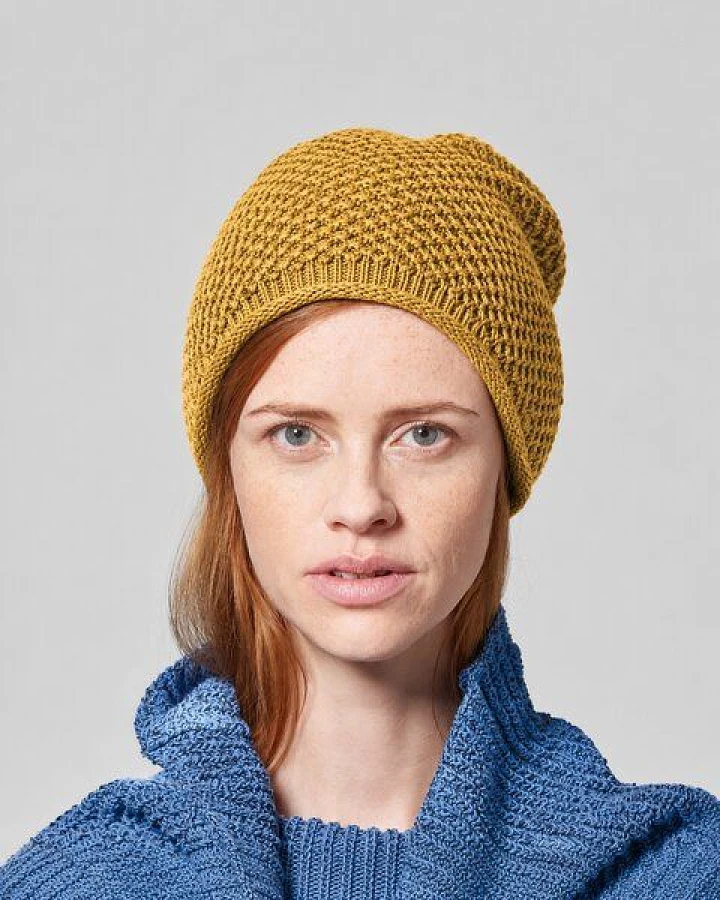 HempAge Damen / Herren Strickmütze Hanf/Bio-Baumwolle