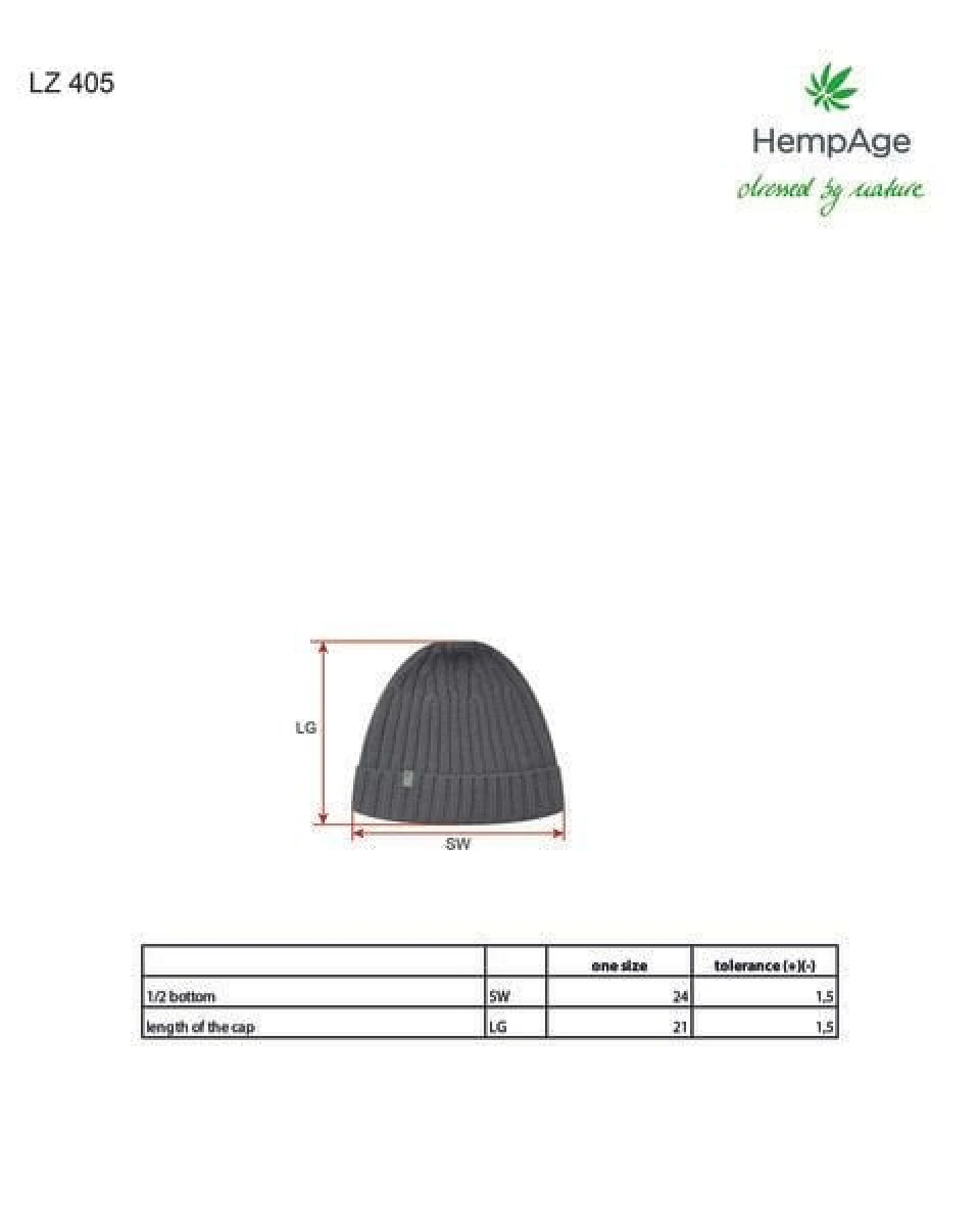 HempAge Strickmütze Hanf/Bio-Baumwolle – Ansicht 3