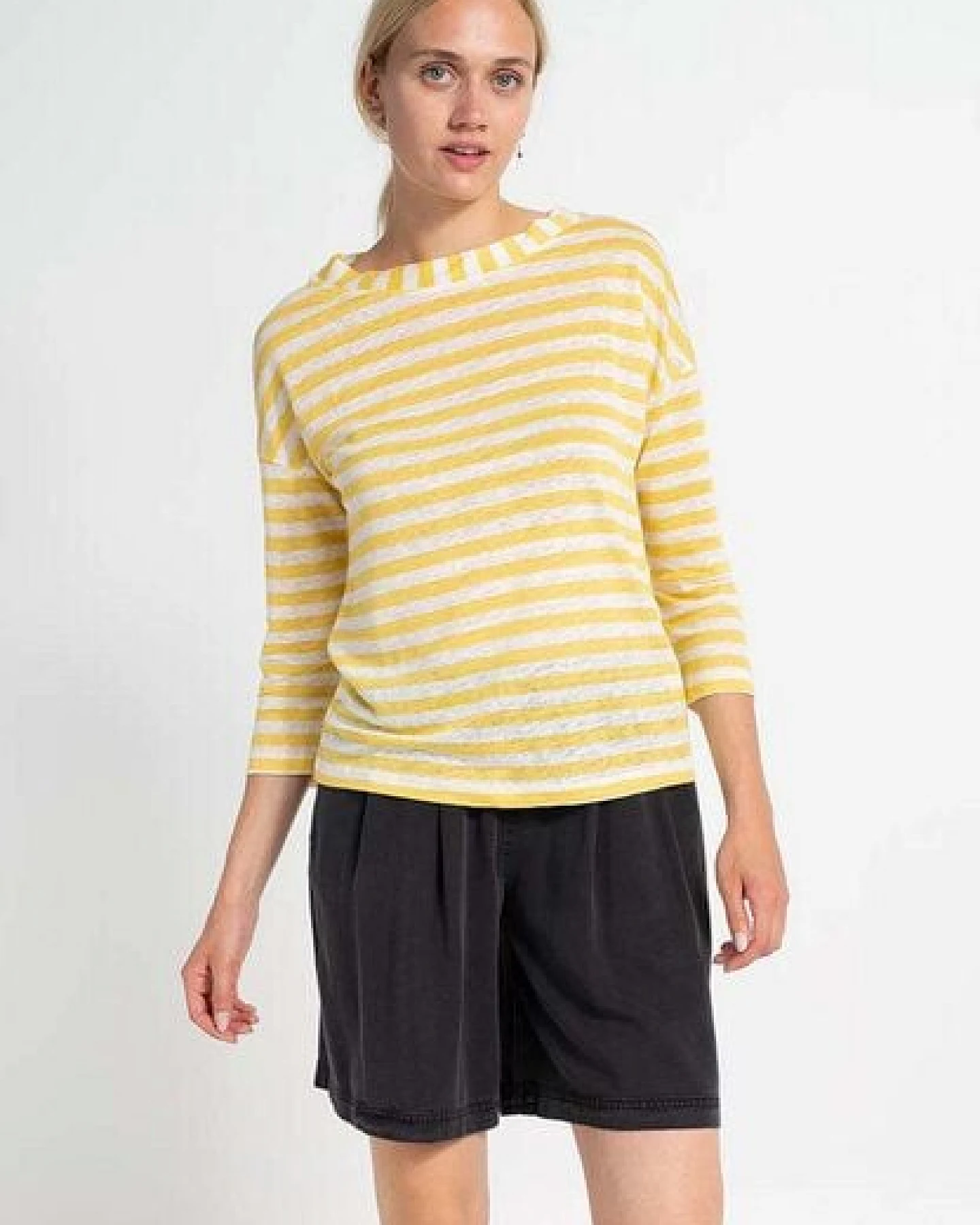 Alma & Lovis Leinenshirt im Regular-Fit aus Leinen – Ansicht 4