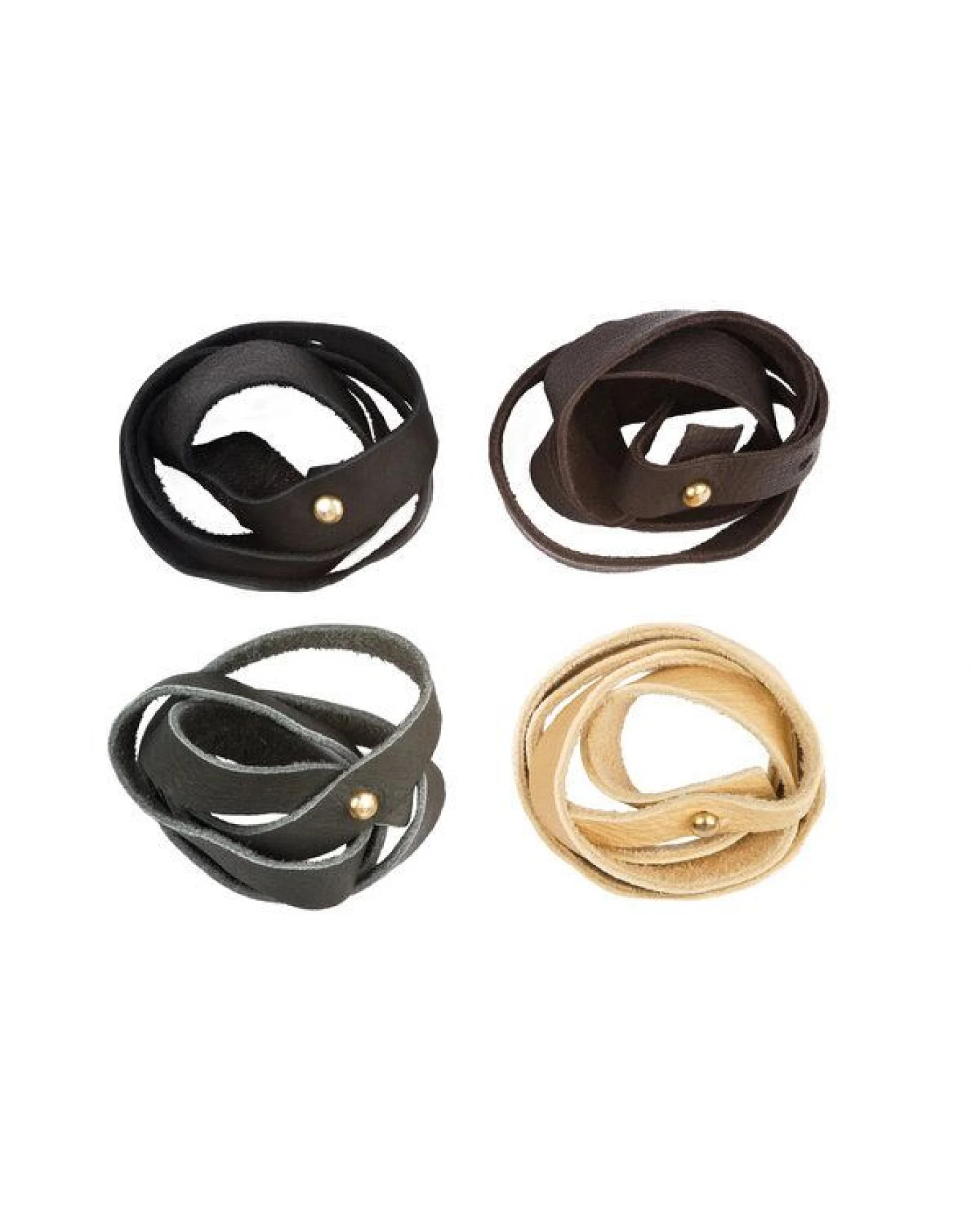deepmello Armband aus Rhabarberleder – Ansicht 2