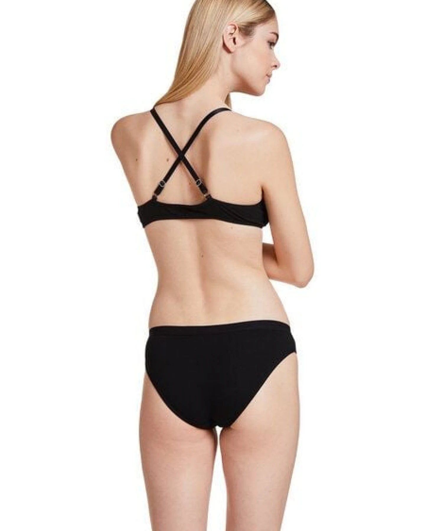 VATTER Bikini Slip "Steady Suzie" black – Ansicht 3