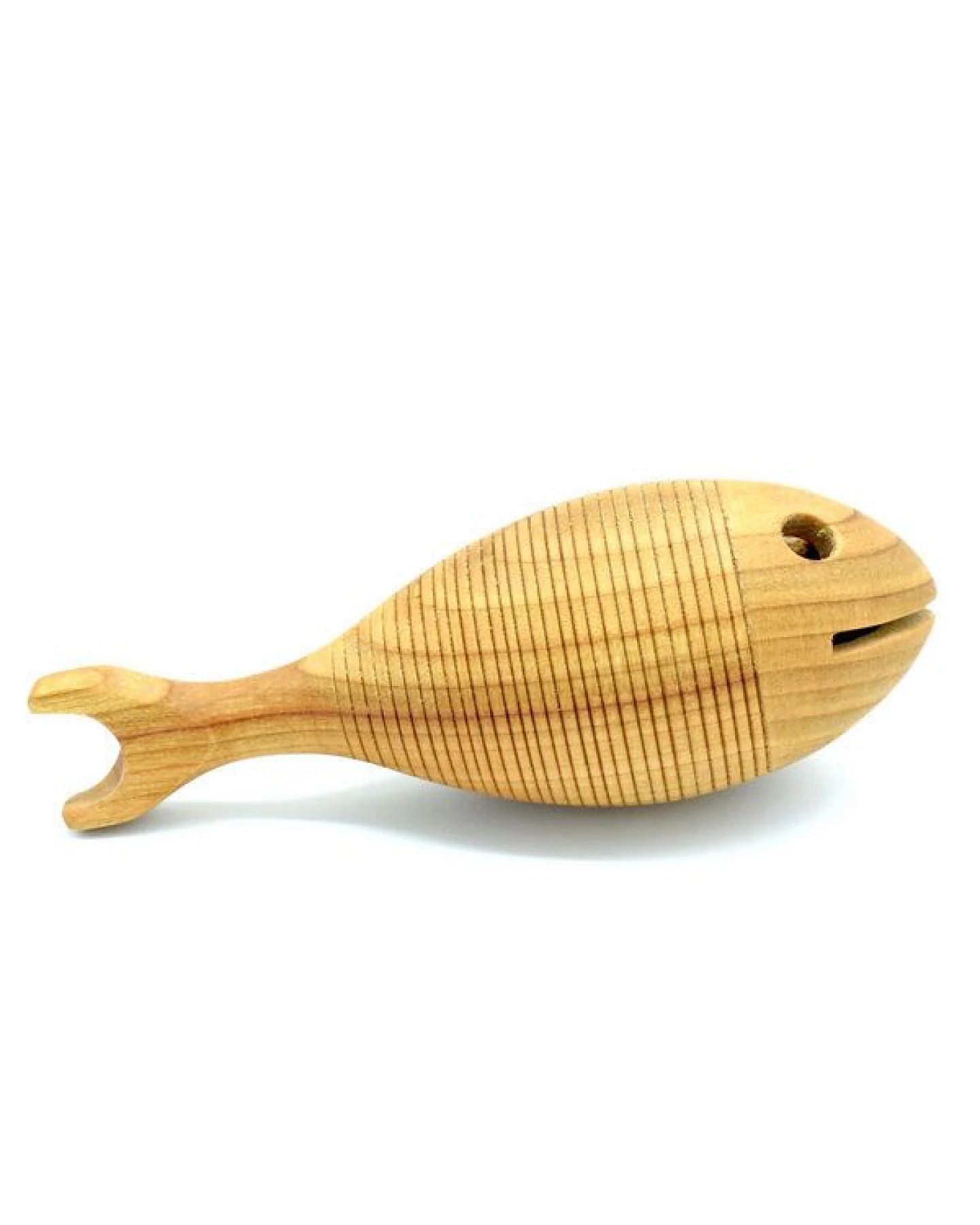 4betterdays Urfisch, Holz-Greifling aus heimischen Hölzern - 'Fish & Grip' 14x5 cm – Ansicht 2