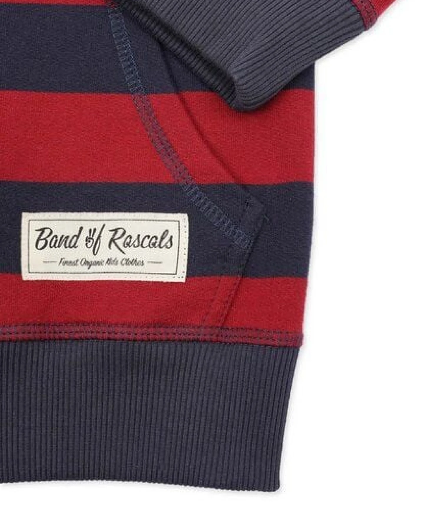 Band of Rascals Striped Zip Hooded – Ansicht 4