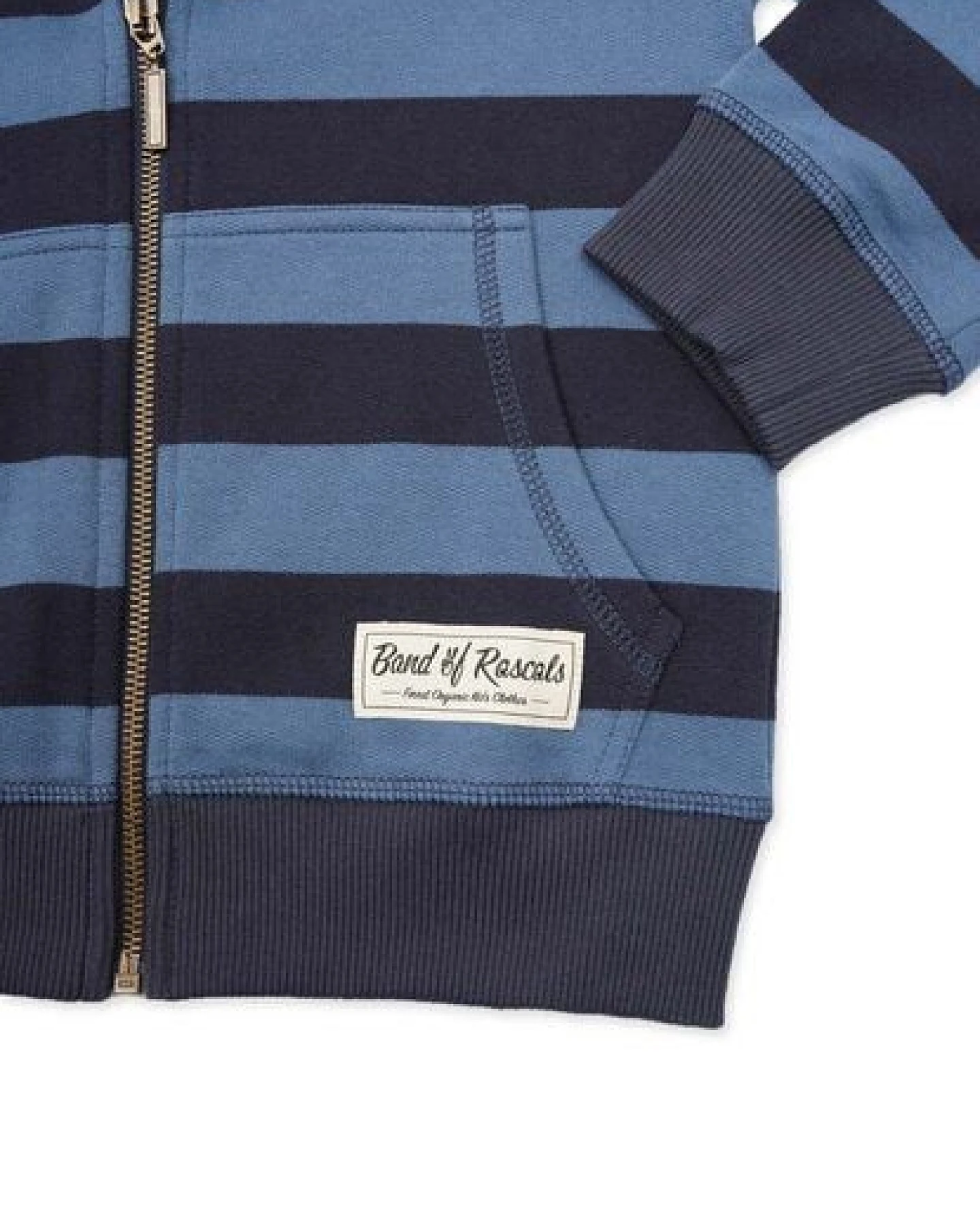 Band of Rascals Striped Zip Hooded – Ansicht 4