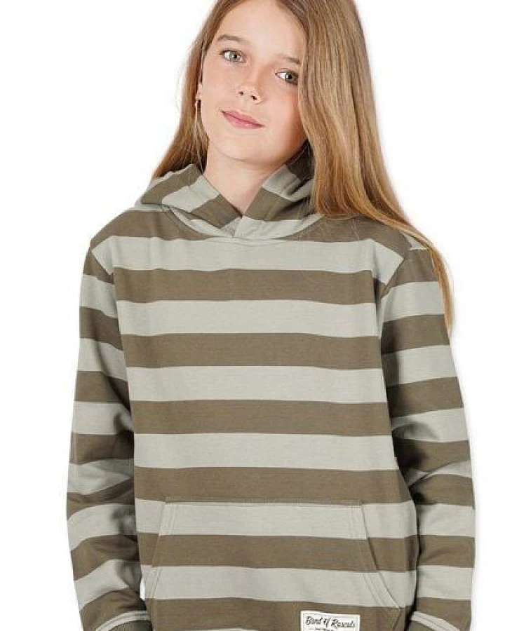 Band of Rascals Striped Hooded