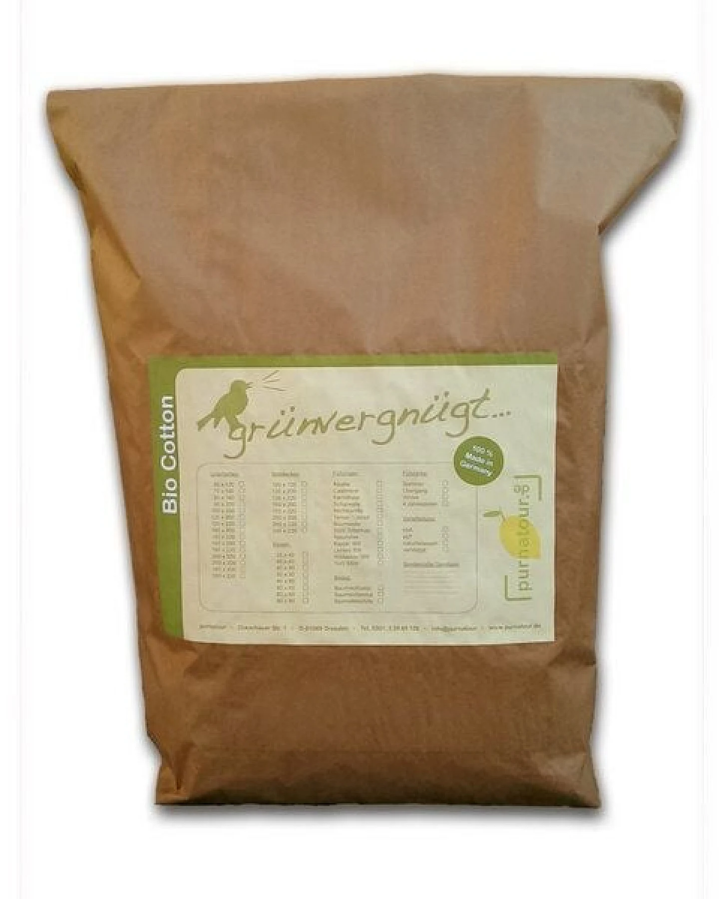 purnatour Merino-Schurwolle Kopfkissen Bio kbA, kbT Kissen 80x80 – Ansicht 4