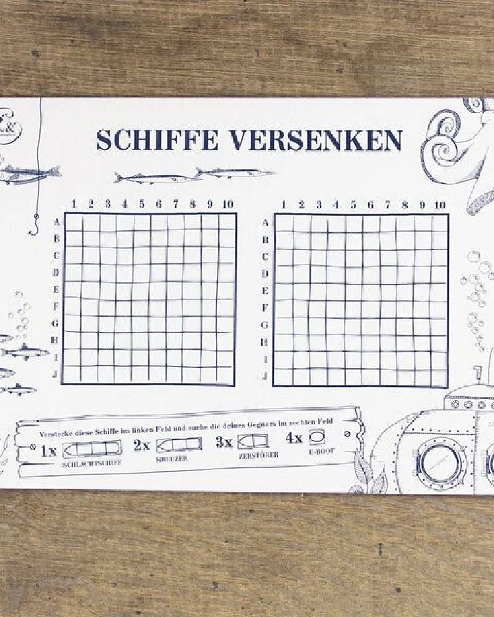 Bow & Hummingbird Block Schiffe Versenken