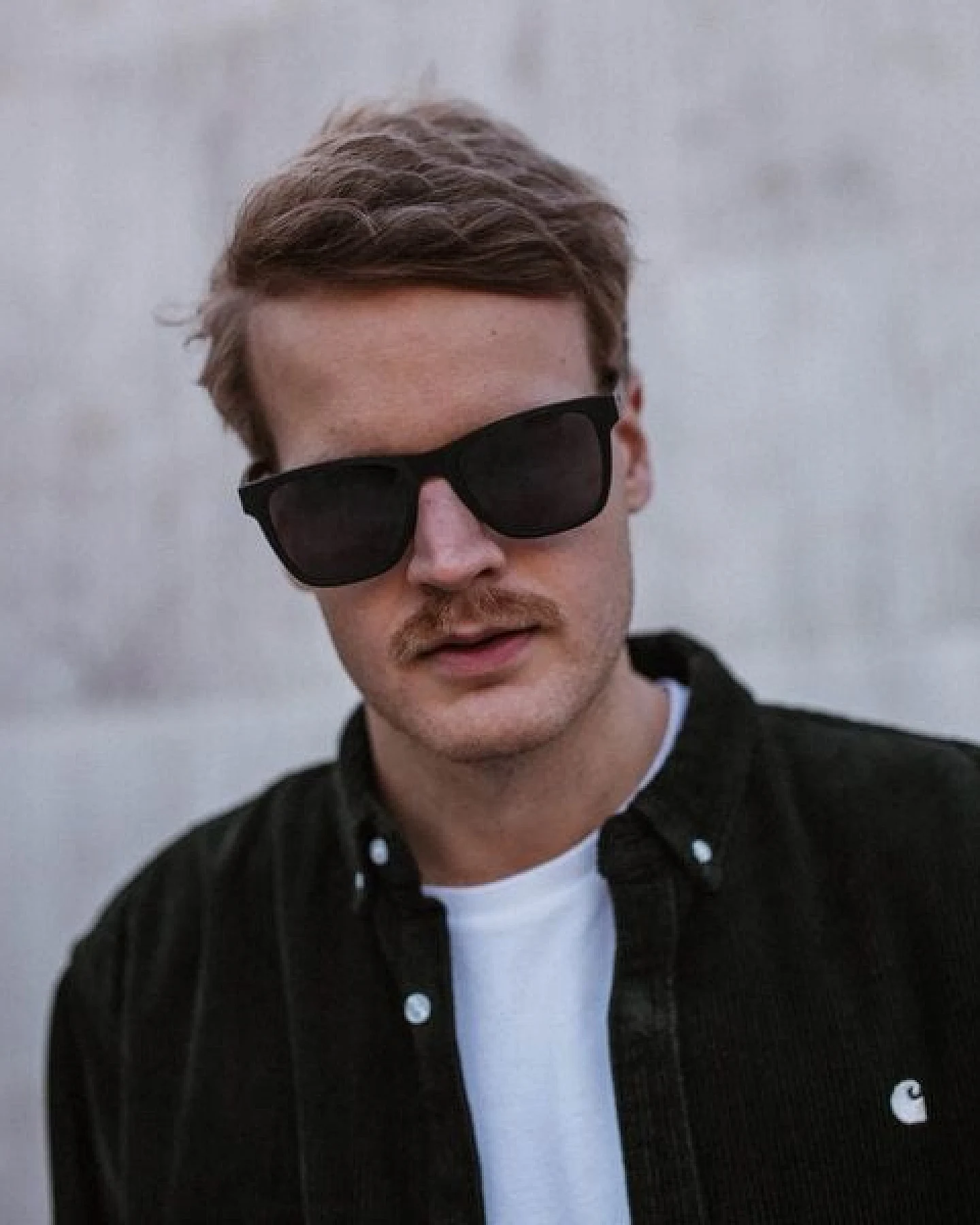 TAKE A SHOT Holz Sonnenbrille Eckig für Herren im sportlichen Design mit UV Schutz – Ansicht 4