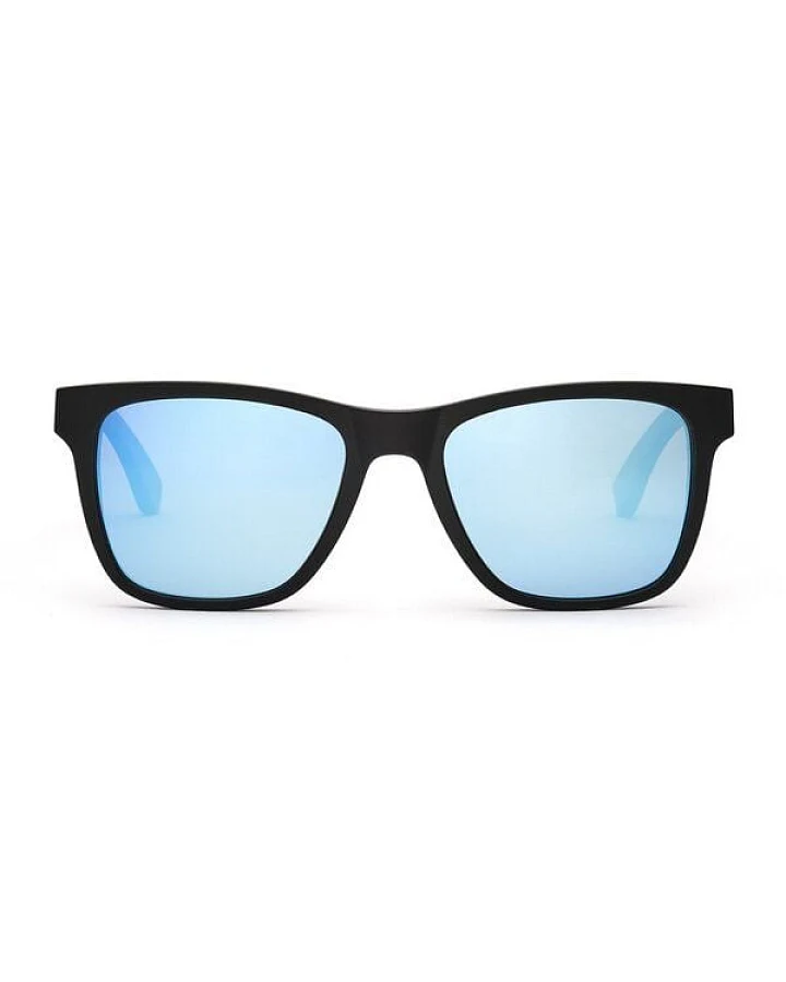 TAKE A SHOT Holz Sonnenbrille Eckig für Herren im sportlichen Design mit UV Schutz