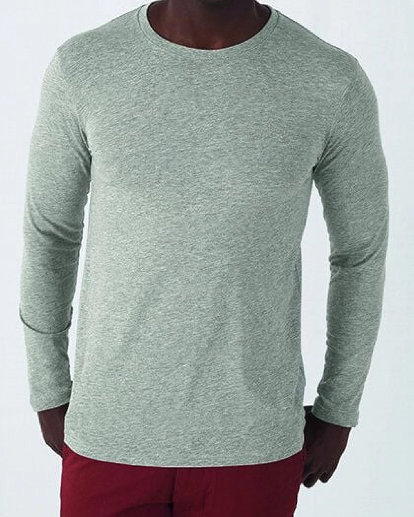 B&C Collection Inspire Langarm T-Shirt Herren / Men – Ansicht 3