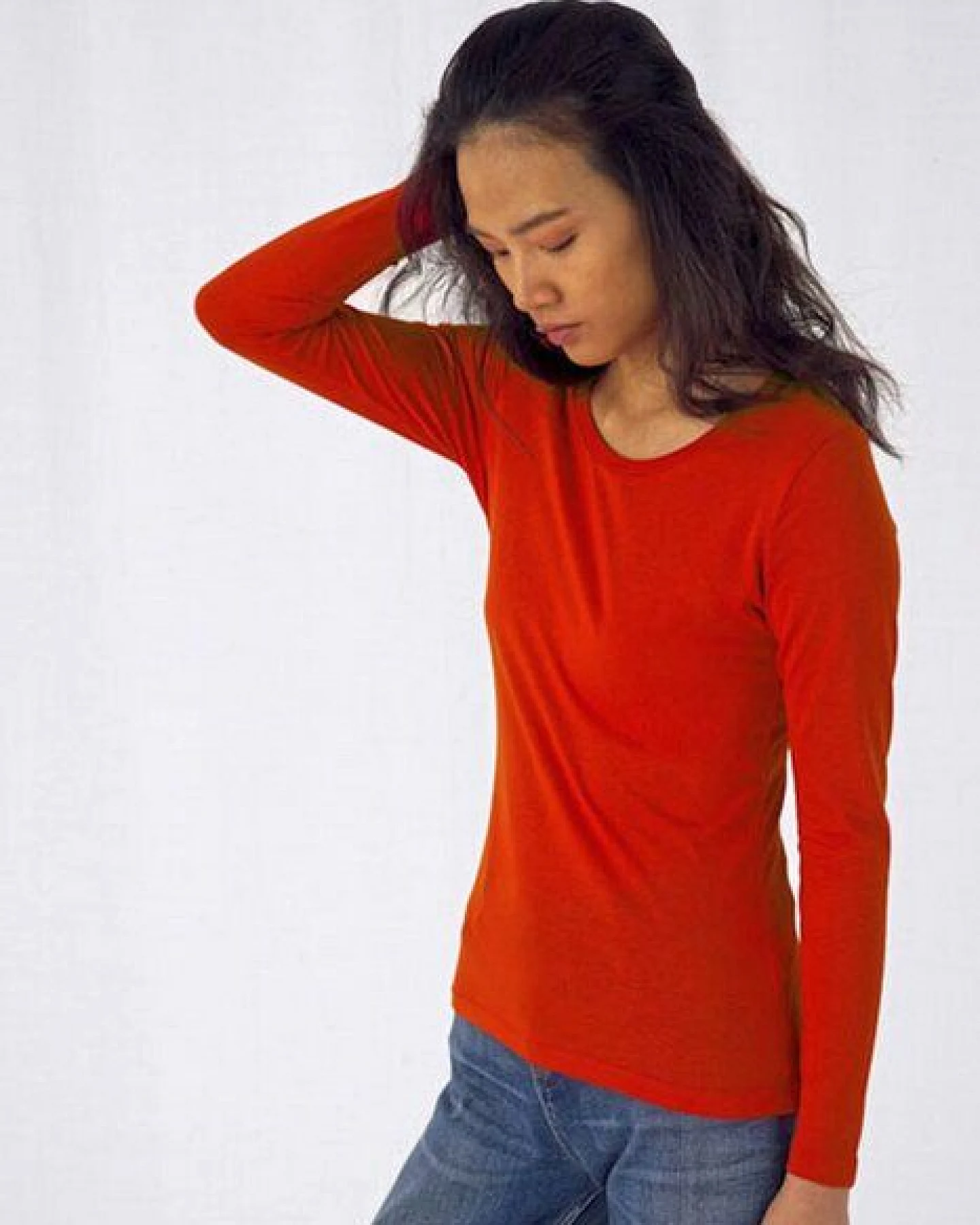 B&C Collection Inspire Langarm T-Shirt / Damen – Ansicht 2