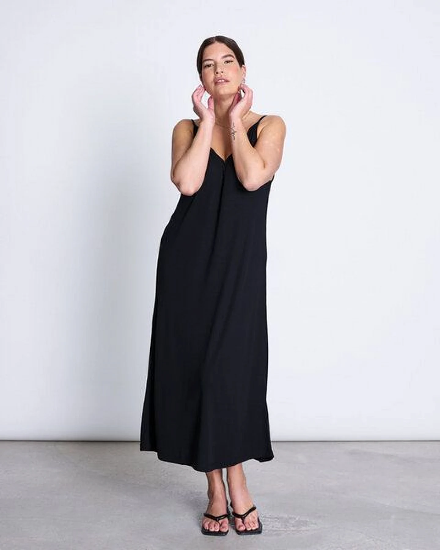 JAN N JUNE Midi Dress TRIANGLE FLOW – Ansicht 2