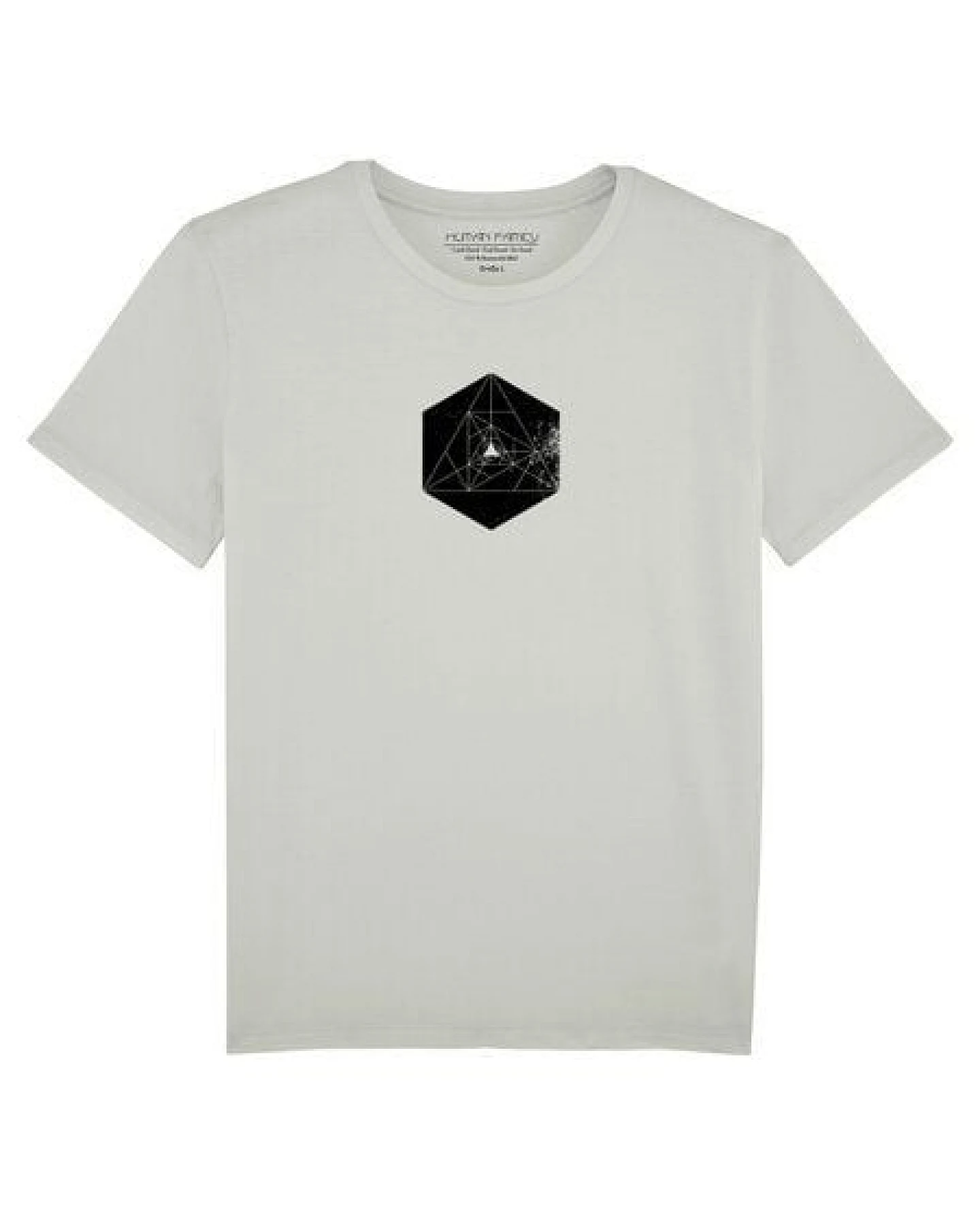 Human Family Bio Herren Sommer T-Shirt "Conduct - Hexagon" – Ansicht 3