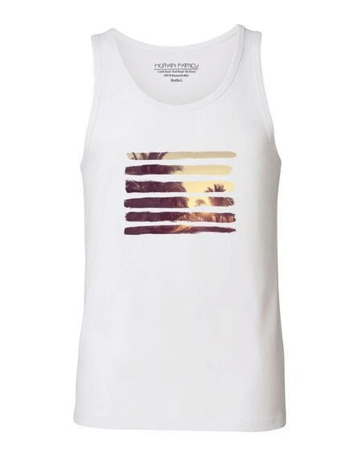 Human Family Herren Sommer Tanktop aus Bio Baumwolle "Jump - Nature Stripes"